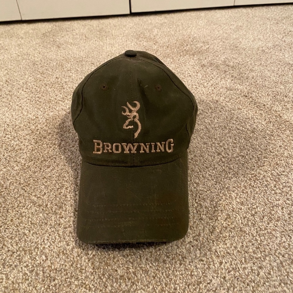 Waxed browning hat